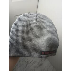 Men's Fireball Gray Waffle Knit Beanie‎ Outdoors Winter Warm Cozy